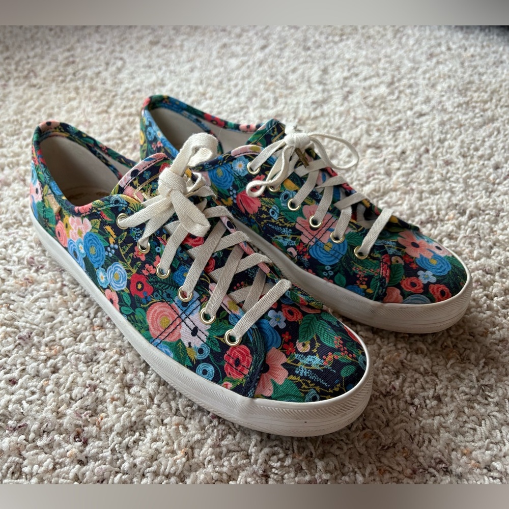KEDS x Rifle Paper women’s size 9.5 sneakers